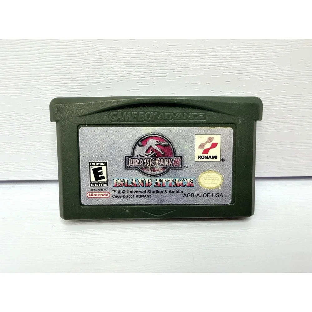 Jurassic Park 3 - Island Attack - Nintendo Gameboy Advance - Cartridge Only